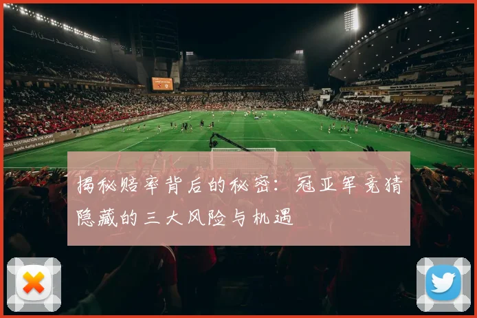 揭秘赔率背后的秘密：冠亚军竞猜隐藏的三大风险与机遇
